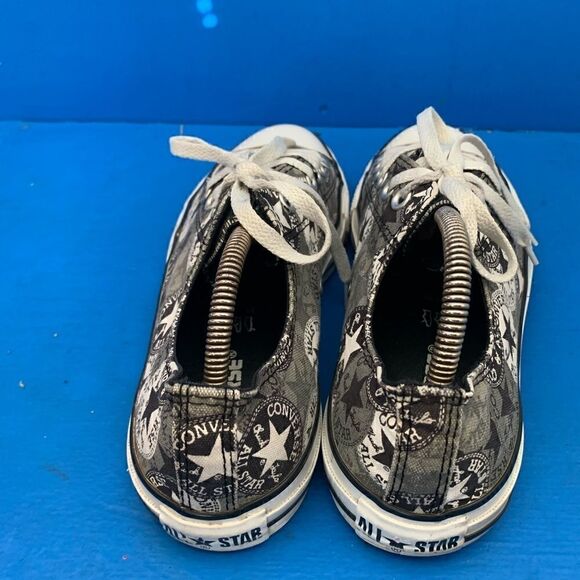 CONVERSE CHUCK TAYLOR ALL STAR Low Top SHOES All Star Logo Print Men 9 - Picture 3 of 8
